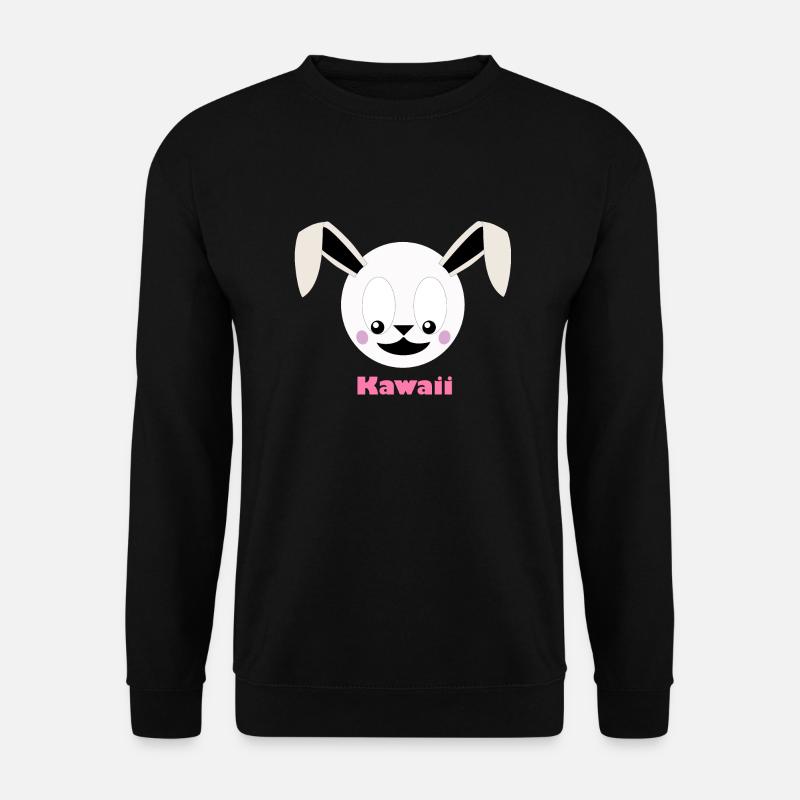 Kawai Hase - Unisex Pullover - Schwarz