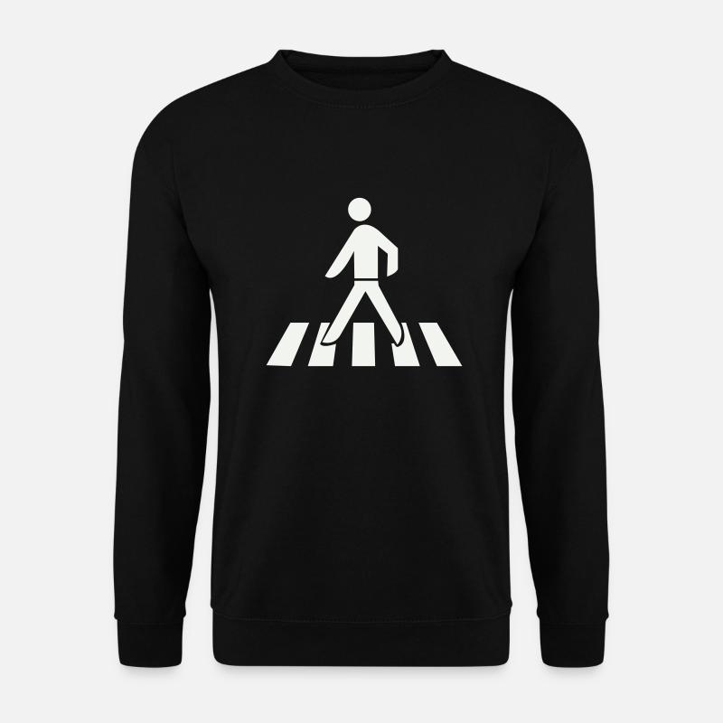 Franchissement du passage piéton - Sweat-shirt Unisexe - noir