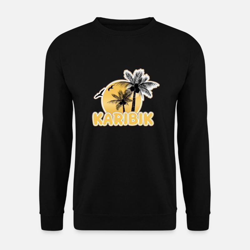 Urlaub Karibik - Unisex Pullover - Schwarz