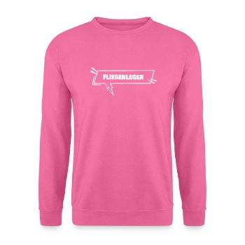 Cadeau pour carreleurs - Sweat-shirt Unisexe - rose - Devant