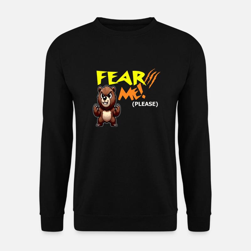 Fürchte mich, bitte - Unisex Pullover - Schwarz