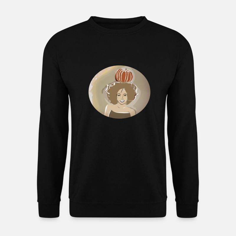 Autumn squash - Unisex Sweatshirt - black