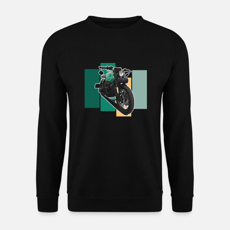 Bobber // Custom // Motorcycle - Unisex Sweatshirt - black