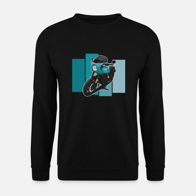 Bobber // Custom // Motorcycle - Unisex Sweatshirt - black
