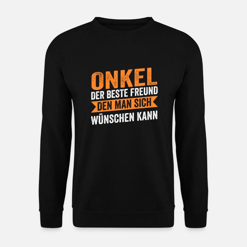 Onkel - Unisex Pullover - Schwarz