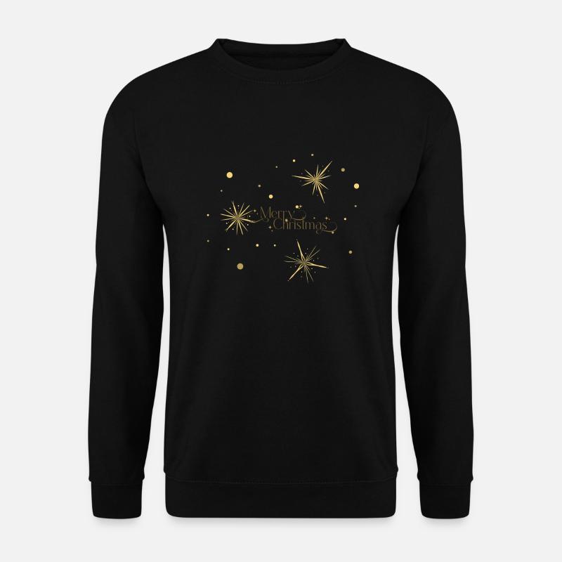 Frohe Weihnachten - Unisex Pullover - Schwarz