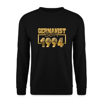 1994 - Unisex Sweatshirt - black - Front - Alina (178cm) & Michal (187cm)