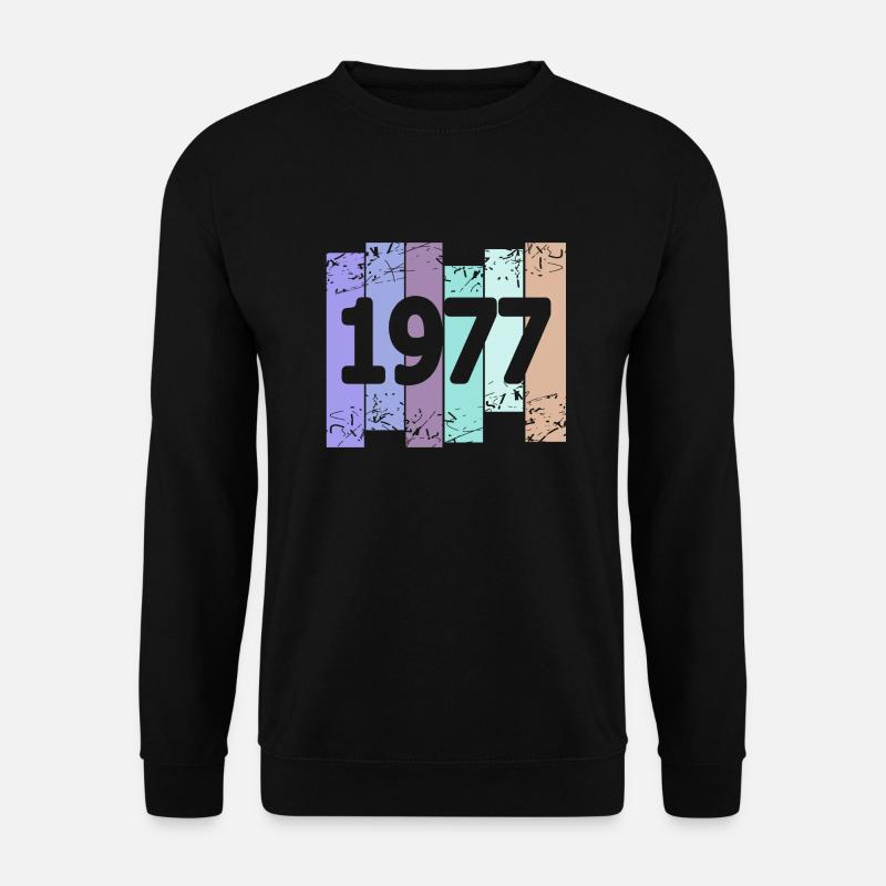 Oldtimer 1977 - Unisex Pullover - Schwarz