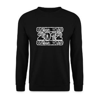 Year 2012 - Unisex Sweatshirt - black - Front - Alina (178cm) & Michal (187cm)