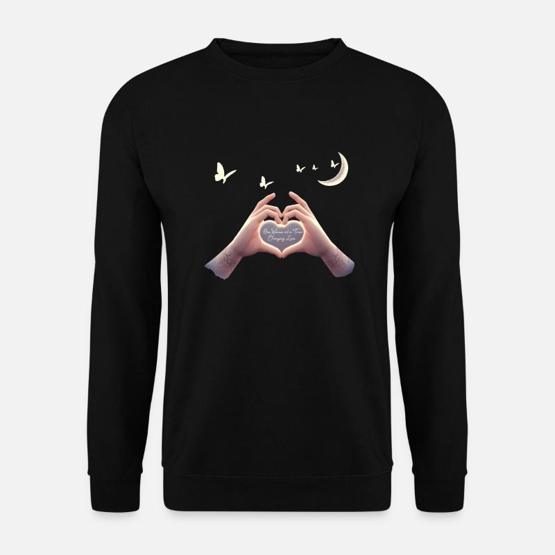 LEBEN VERÄNDERN - Unisex Pullover - Schwarz