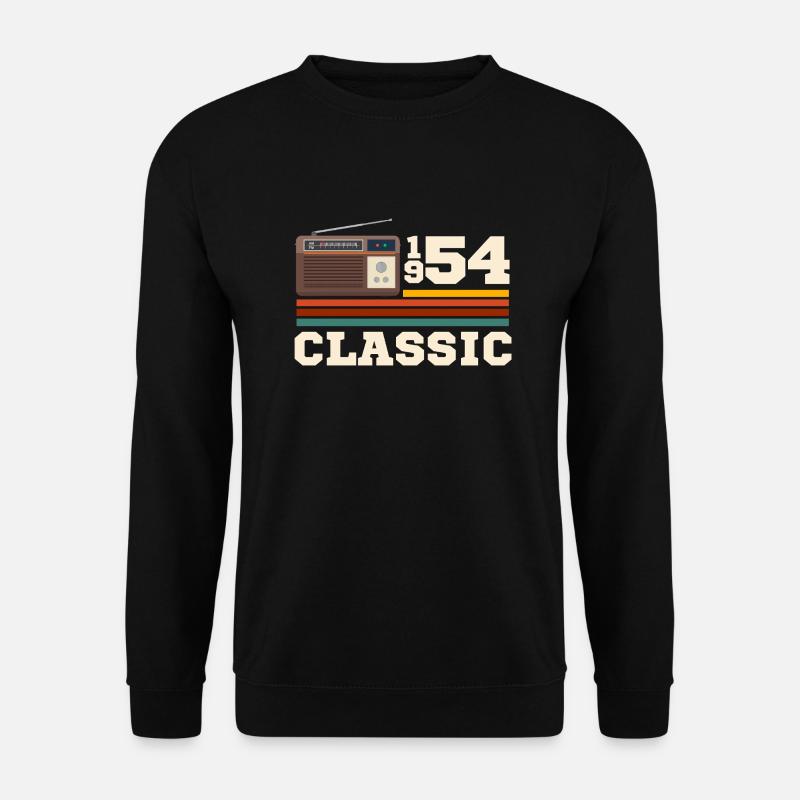 Anniversary 1954 retro classic - Unisex Sweatshirt - black