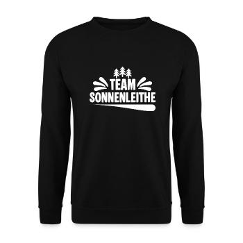 Team Schwarzenberg Sonnenleithe - Unisex Pullover - Schwarz - Vorne - Alina (178cm) & Michal (187cm)