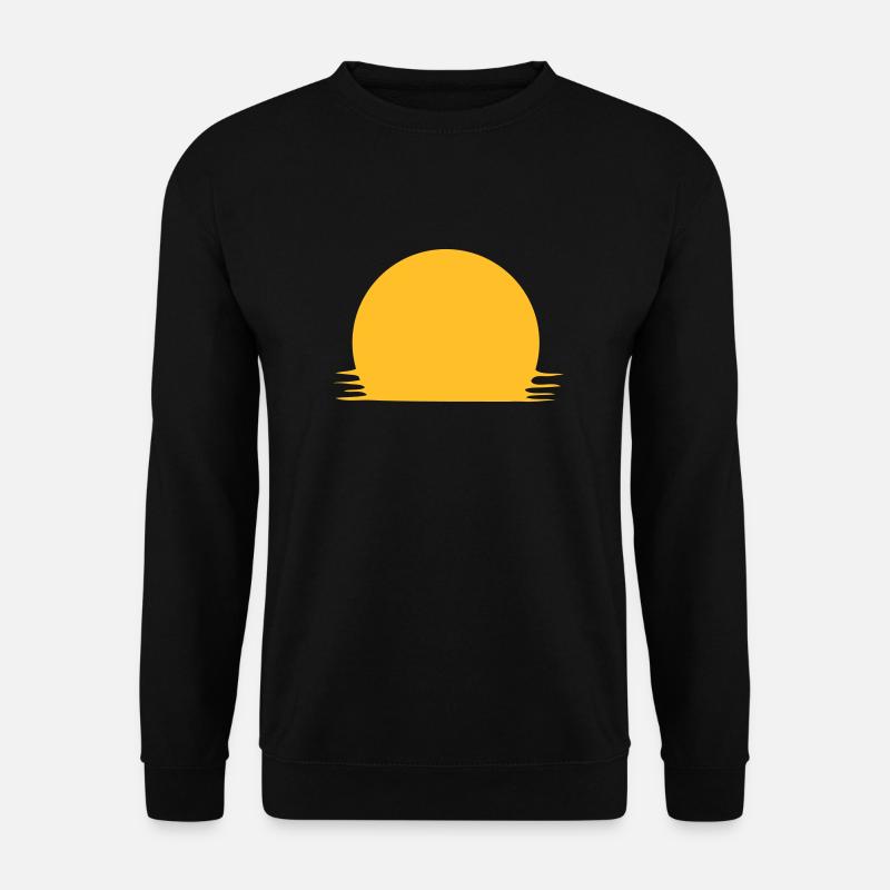 sonnenuntergang - Unisex Pullover - Schwarz