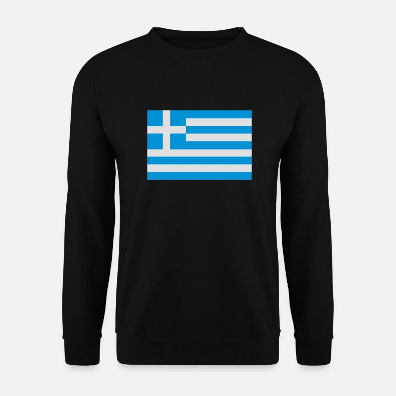 Greece - Unisex Pullover - Schwarz