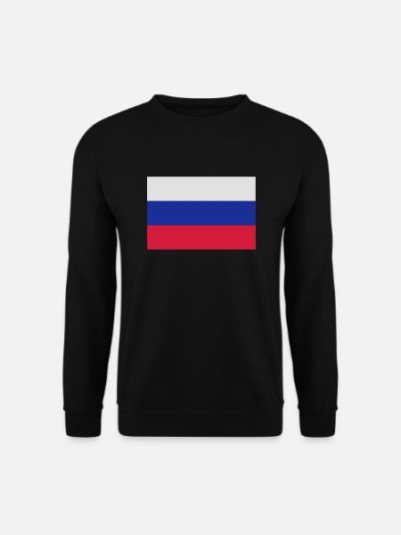 Russland - Unisex Pullover - Schwarz
