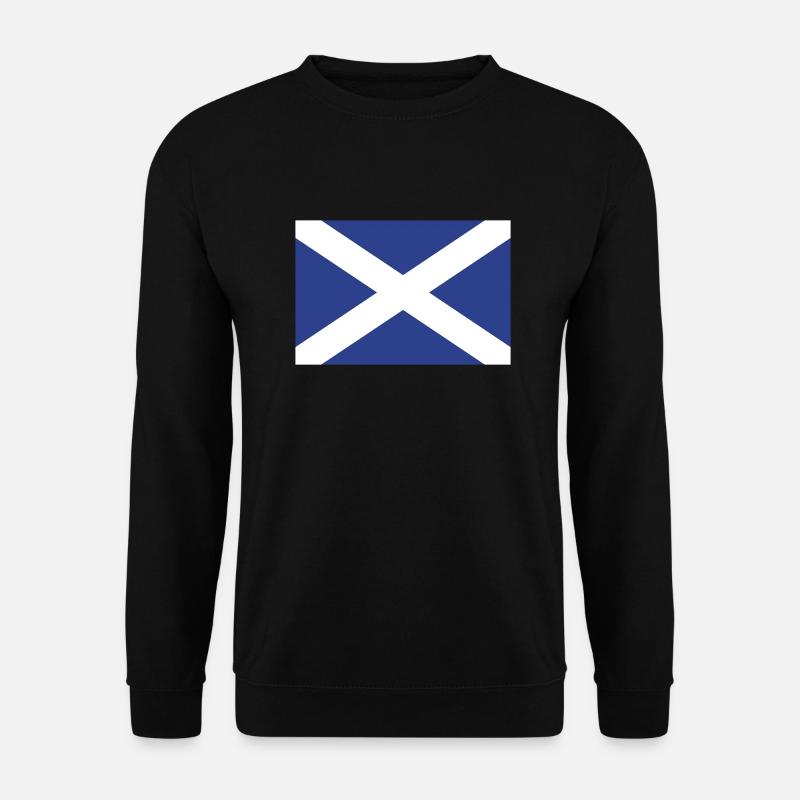 scotland flag - Unisex Pullover - Schwarz
