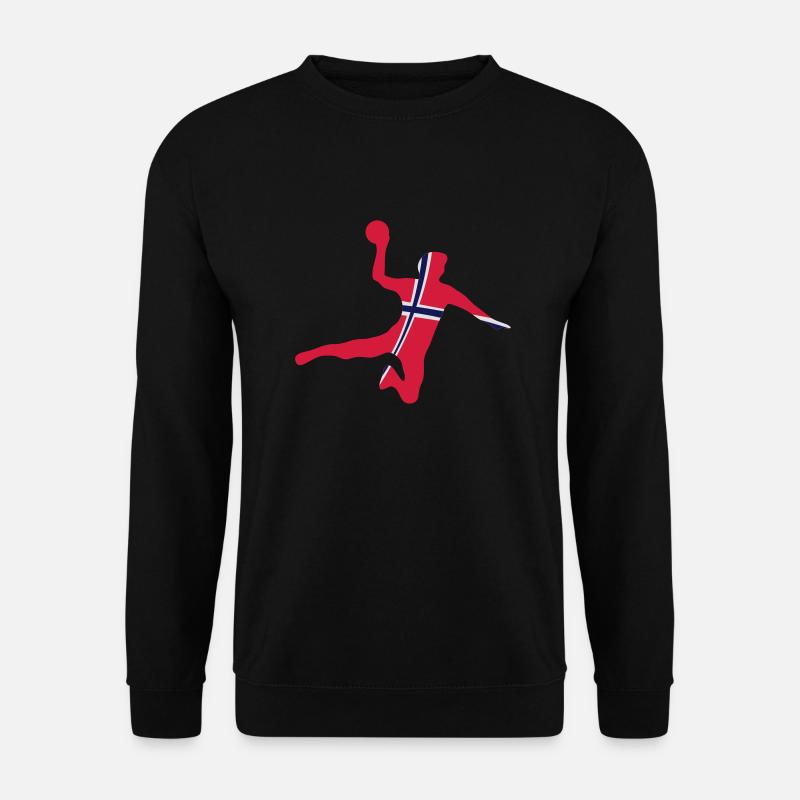 handball norwegen - Unisex Pullover - Schwarz