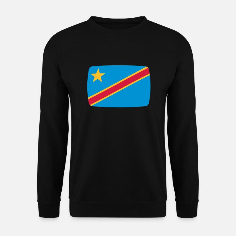 République du Congo Congo flag République - Sweat-shirt Unisexe - noir