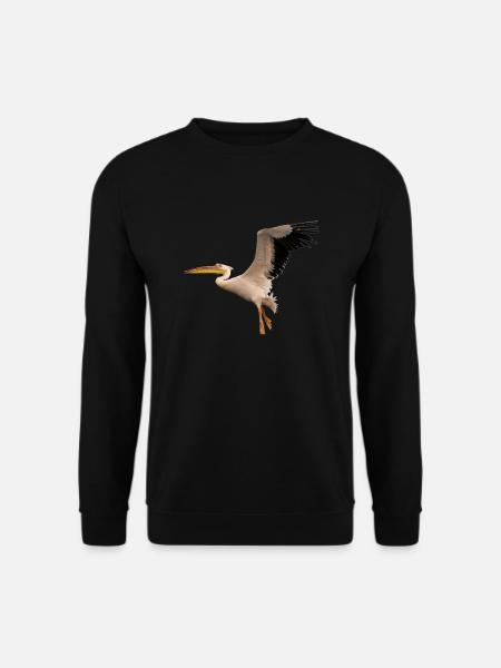 pelican pelicanbird bird1 - Unisex Sweatshirt - black