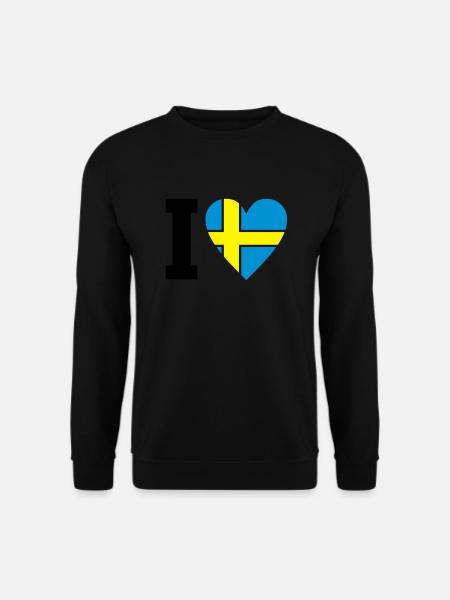 schweden_ilove_50 - Unisex Sweatshirt - black