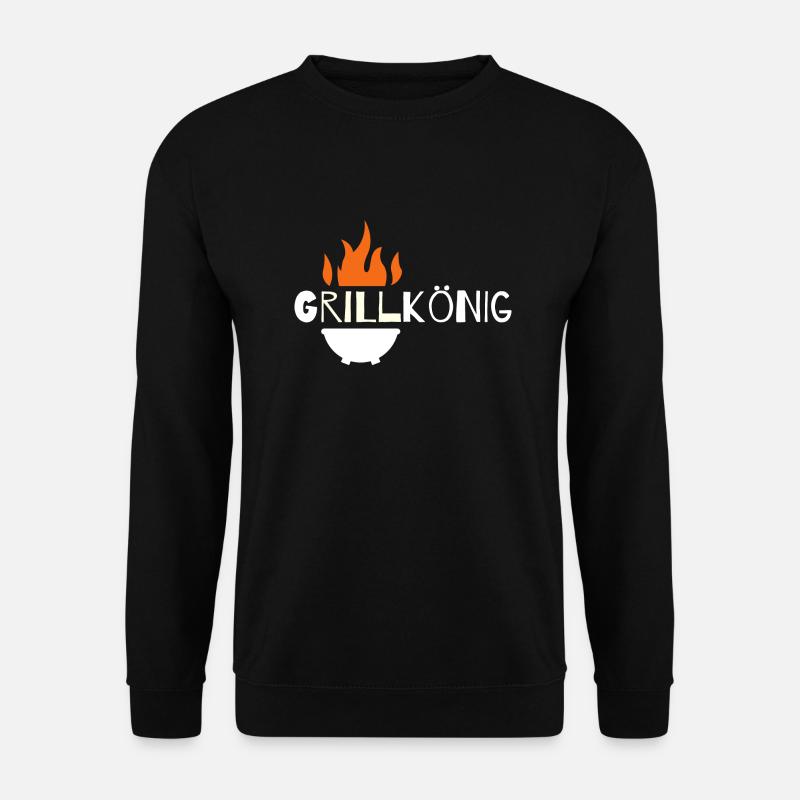 Grill König - Unisex Pullover - Schwarz