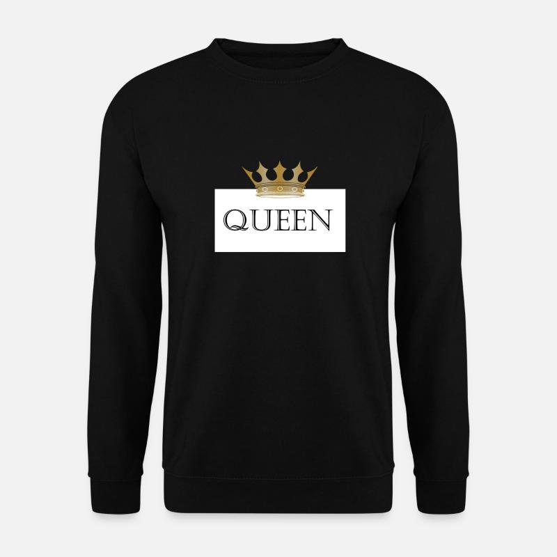 QUEEN KRONE - Unisex Pullover - Schwarz