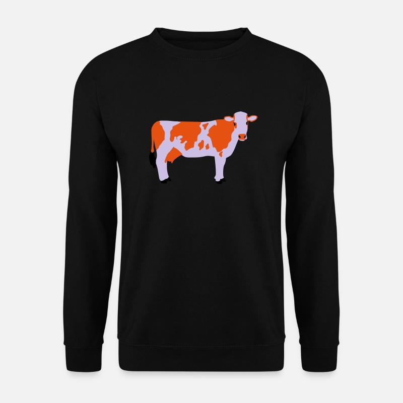 Vache 3 - Sweat-shirt Unisexe - noir