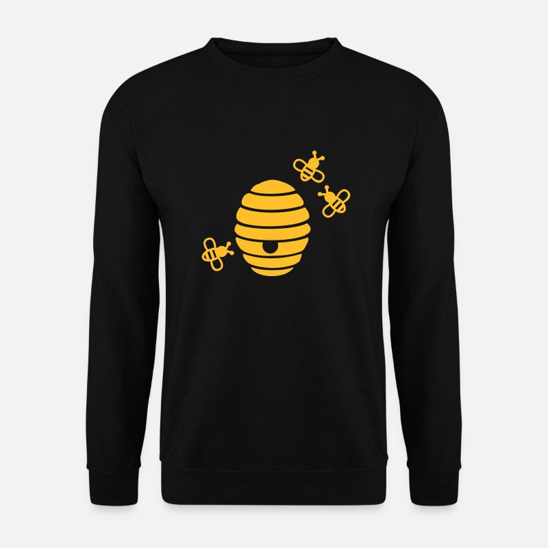 Bees - Unisex Sweatshirt - black
