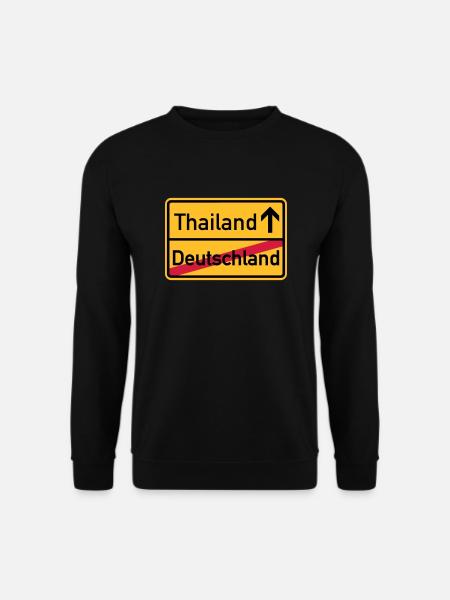 Thailand - Unisex Pullover - Schwarz