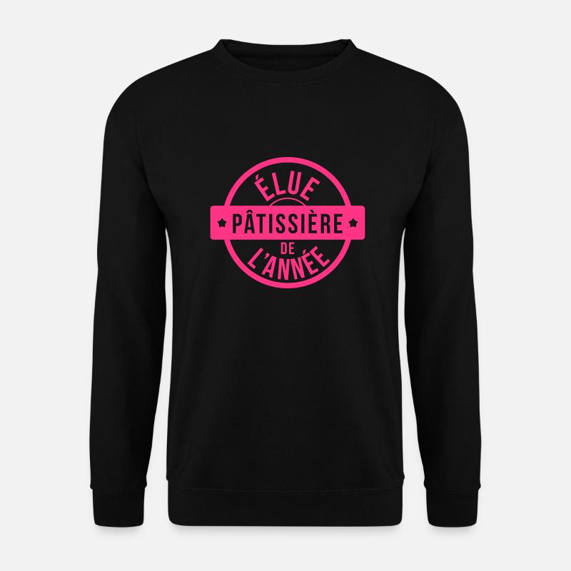 Konditor / Gebäck / Koch / Bäcker / Patissier - Unisex Pullover - Schwarz