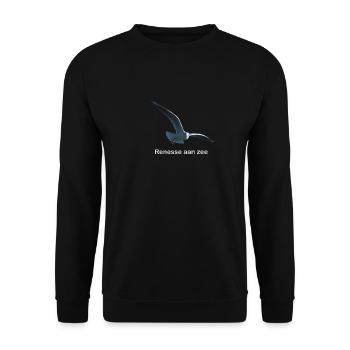 Renesse Moewe - Unisex Pullover - Schwarz - Vorne - Alina (178cm) & Michal (187cm)