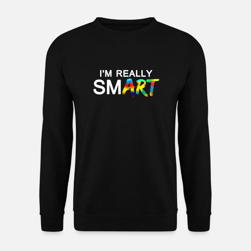 Really SmART 02 - Unisex Pullover - Schwarz