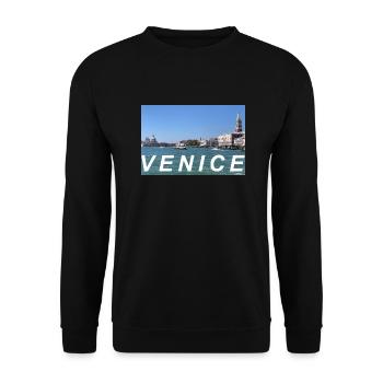 VENICE - Venice - Italy - Unisex Sweatshirt - black - Front - Alina (178cm) & Michal (187cm)