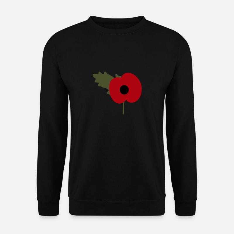 british legion poppy day - Unisex Pullover - Schwarz