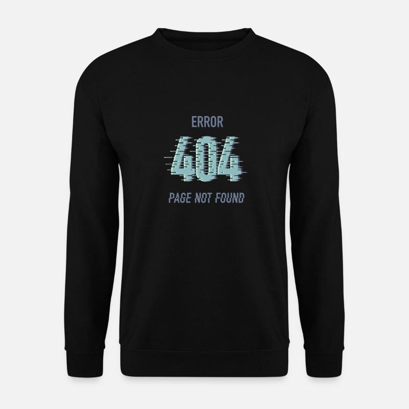 Error 404 - Unisex Sweatshirt - black