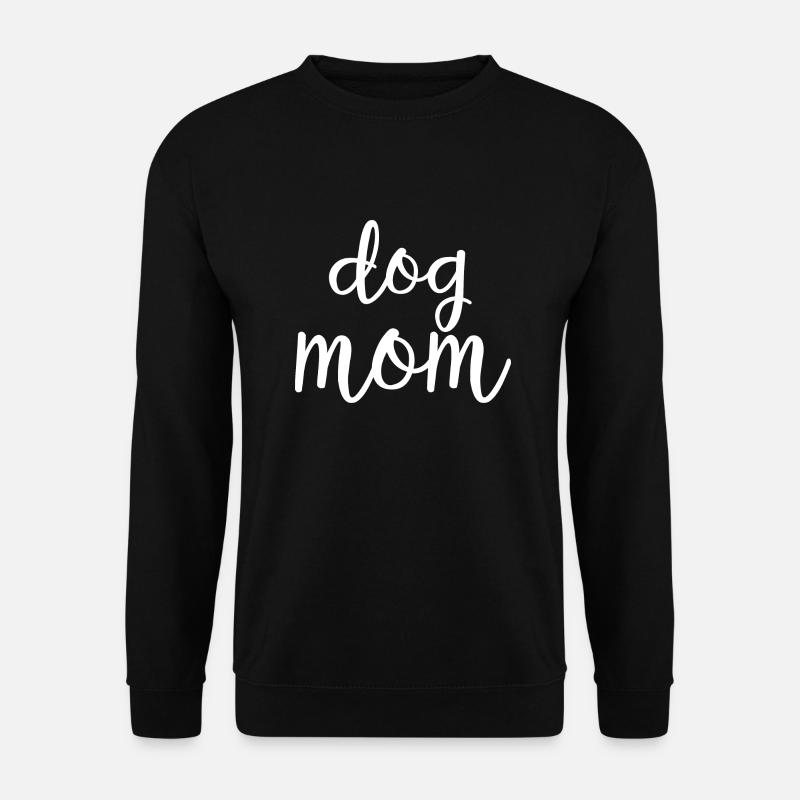 dog mom - Unisex Sweatshirt - black