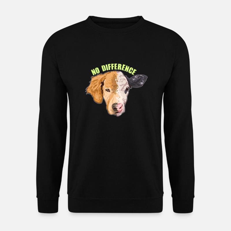 Animal Rights March Gift For Vegans & Vegetarians - Unisex Sweatshirt - black