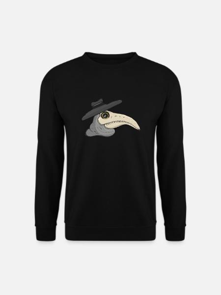 Pest Arzt - Unisex Pullover - Schwarz