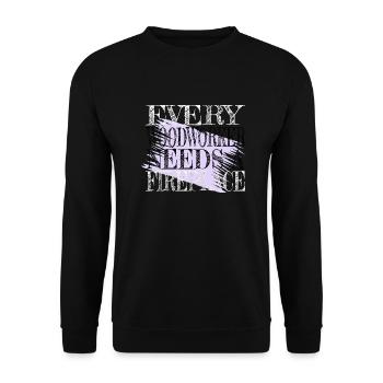 carpenter funny humor carpentry hobbyists - Unisex Pullover - Schwarz - Vorne - Alina (178cm) & Michal (187cm)