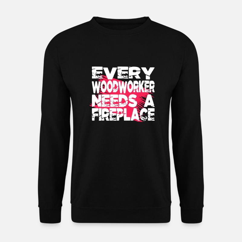 amateurs de construction charpentier - Sweat-shirt Unisexe - noir
