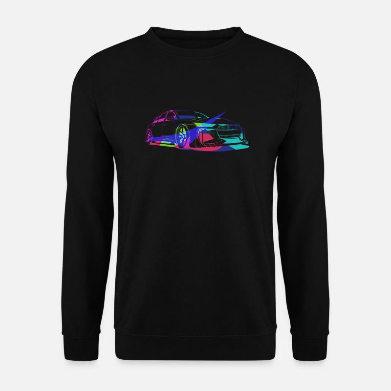 rs6 bunt - Unisex Pullover - Schwarz