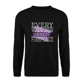 statement humor birthday birthday present - Unisex Pullover - Schwarz - Vorne - Alina (178cm) & Michal (187cm)