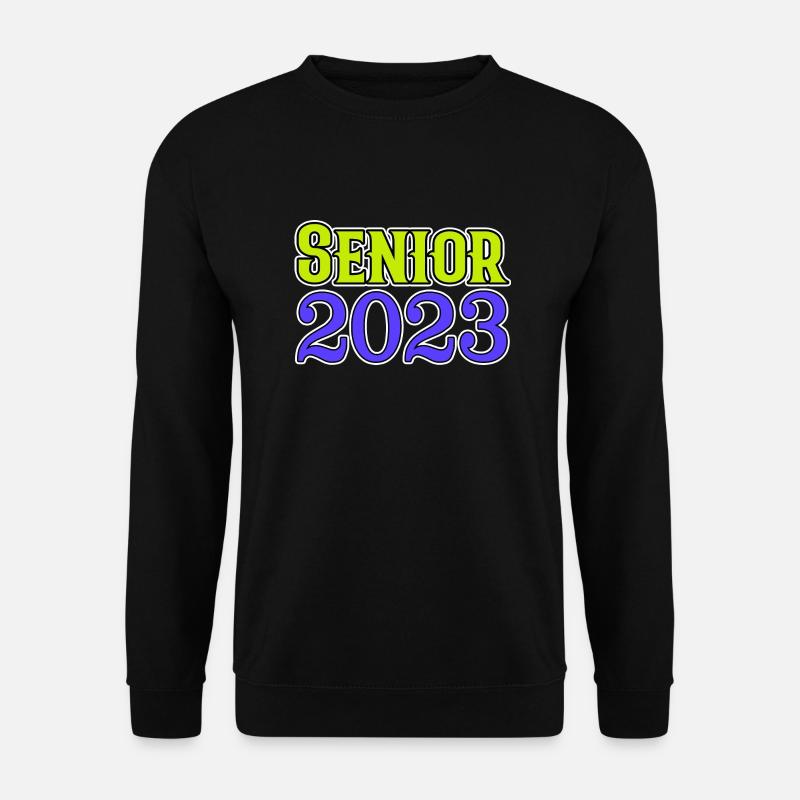 Senioren 2023 - Unisex Pullover - Schwarz