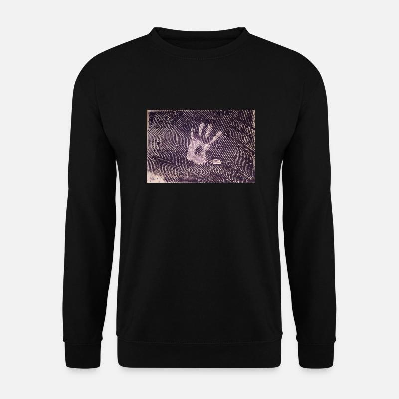 Stop - Unisex Sweatshirt - black