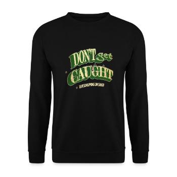christmas vacation couples joke statement animal - Unisex Pullover - Schwarz - Vorne - Alina (178cm) & Michal (187cm)