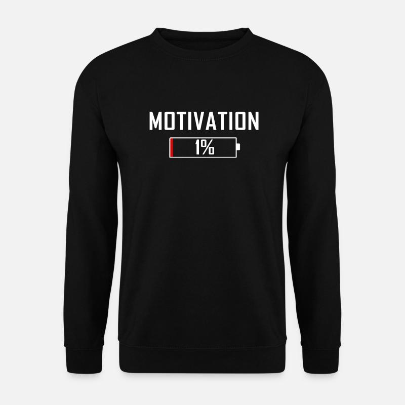 Motivation - Unisex Sweatshirt - black