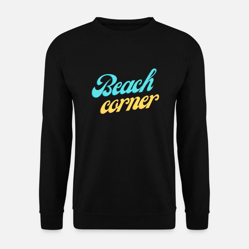 Beach corner - Unisex Sweatshirt - black