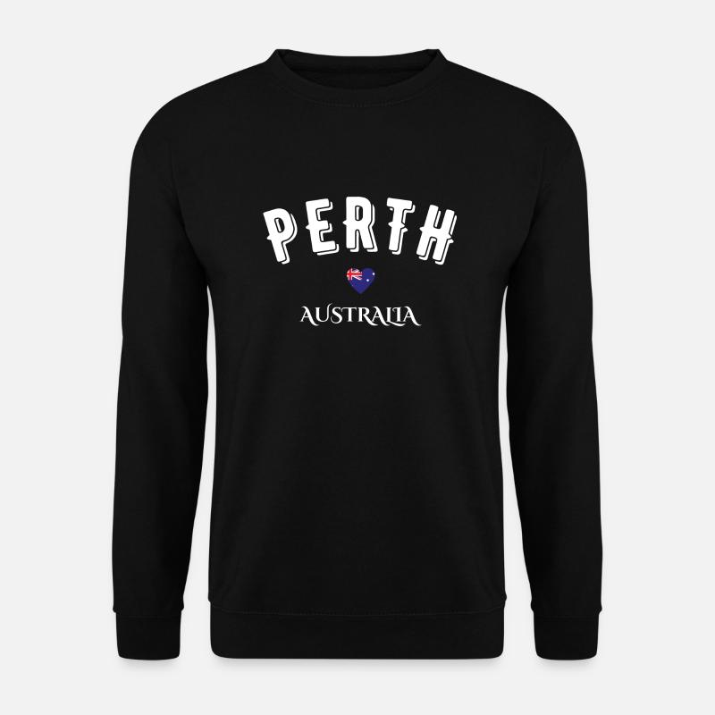Perth australia - Sweat-shirt Unisexe - noir