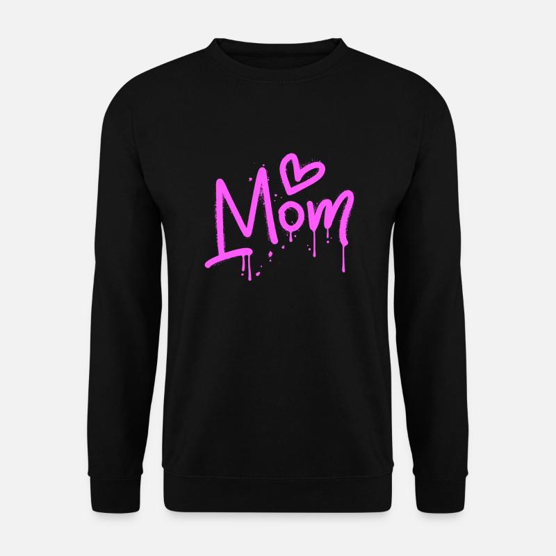 Mutterliebe Graffiti - Unisex Pullover - Schwarz