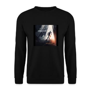 Towerrunning, Stairclimbing Elite Workout -Leg Day - Unisex Pullover - Schwarz - Vorne - Alina (178cm) & Michal (187cm)